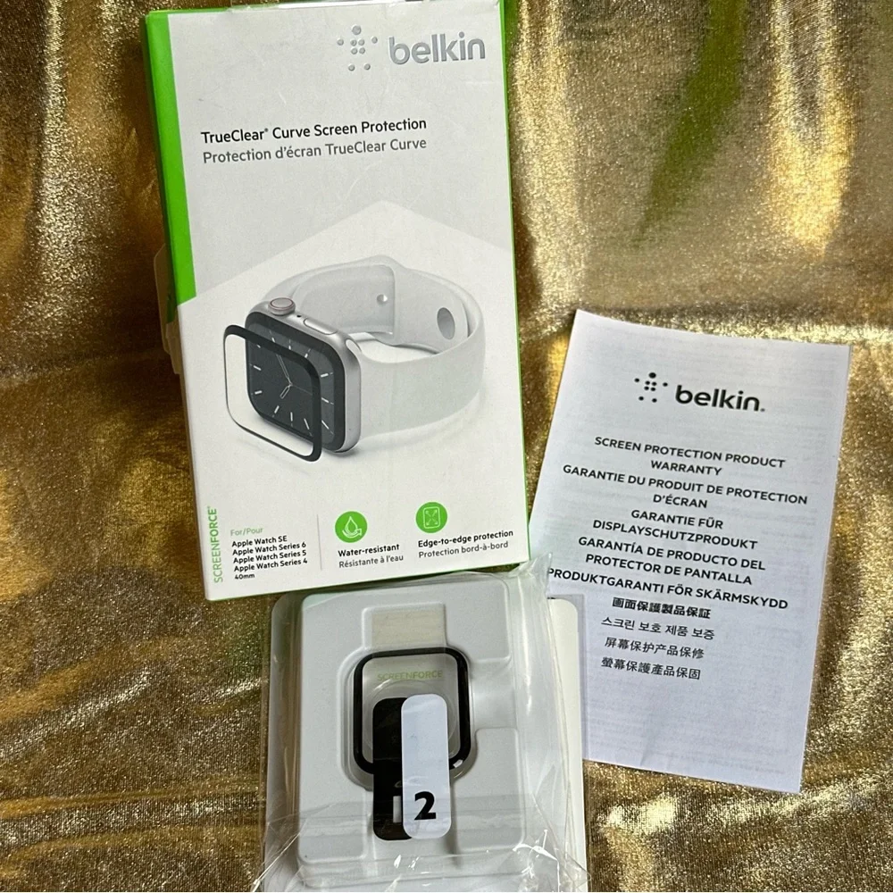 Belkin TrueClear Curve Screen Protection for Apple Watch